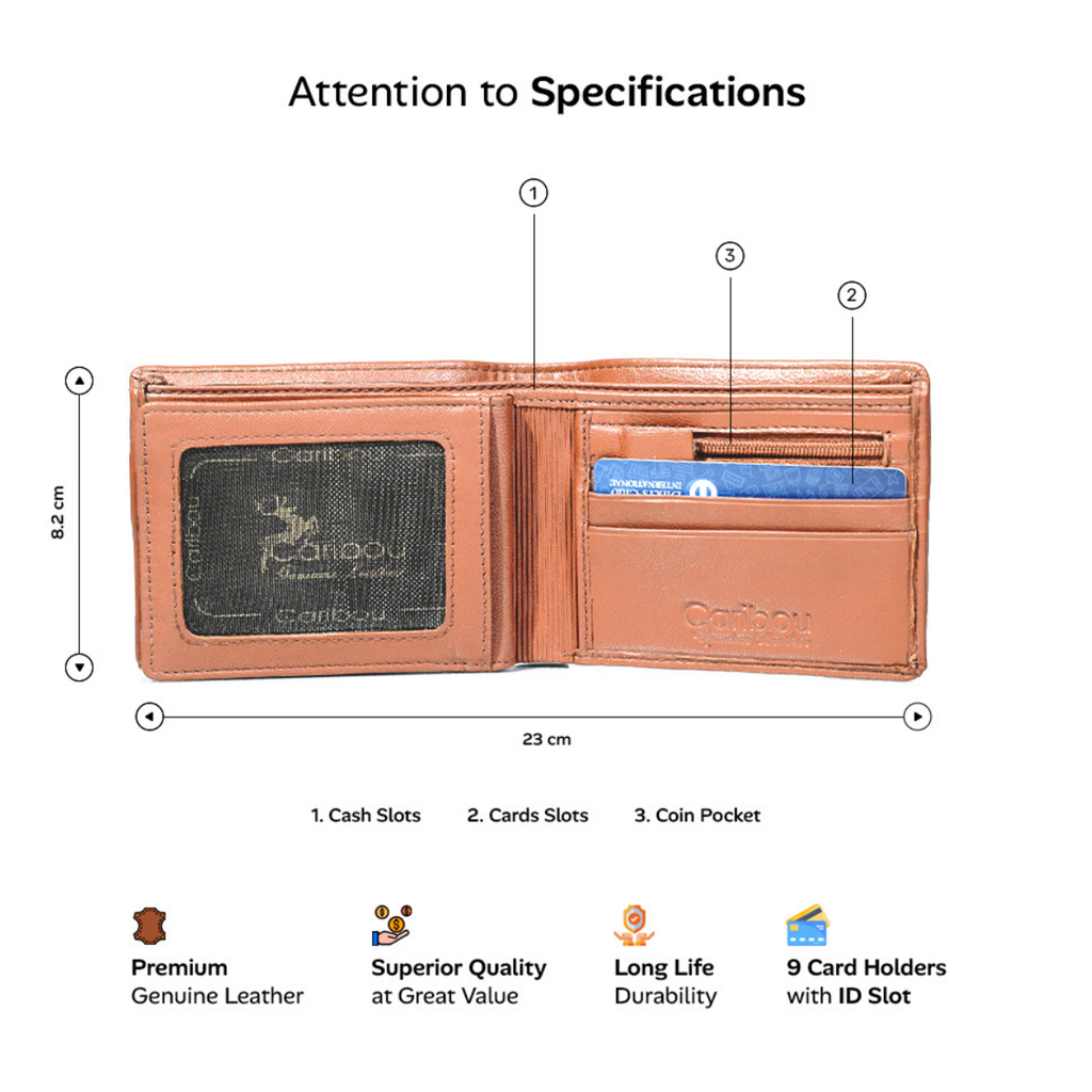 Caribou W 755 Leather Wallet best