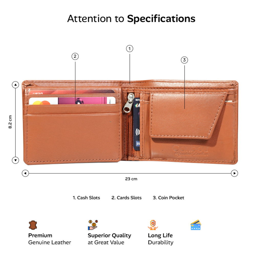 Caribou W 715 Leather Wallet best