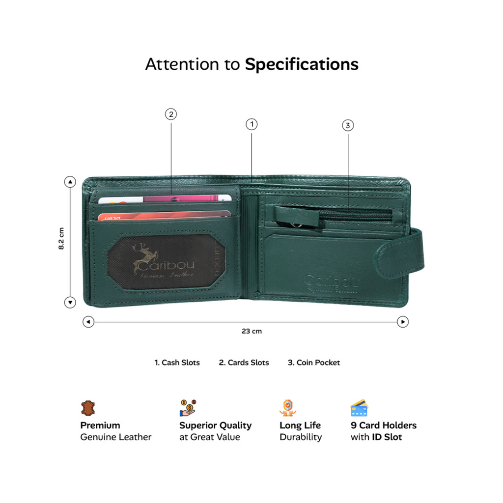 Caribou W 709 Leather Wallet