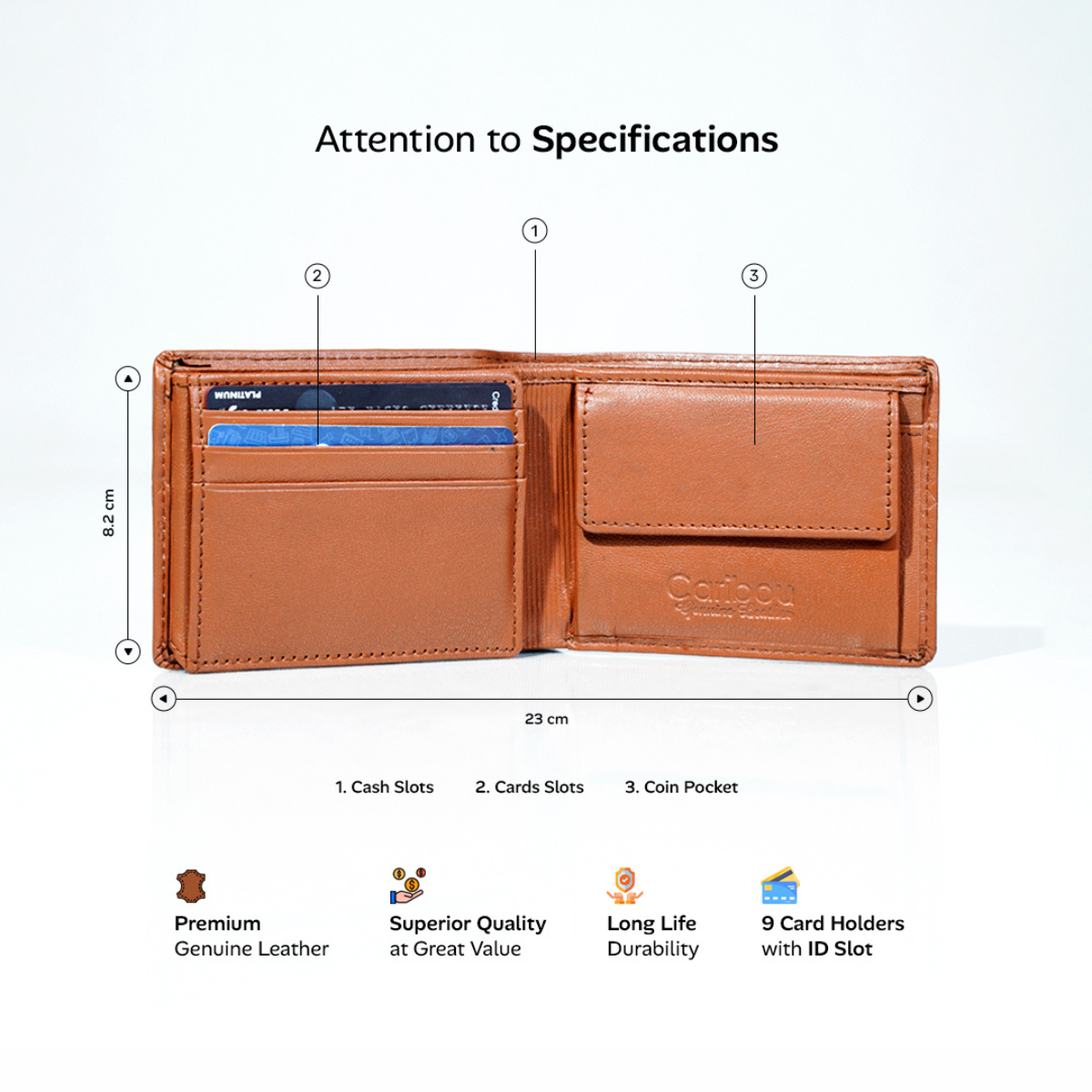 Caribou W 737 Leather Wallet